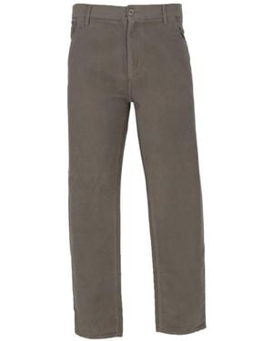Isaia Straight-Leg Tailored Pants - Gray