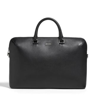 ZEGNA Portadocumenti - Nero