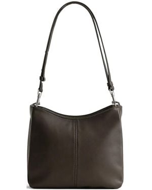 Yu Mei Sac Porté Épaule Joan En Cuir - Noir
