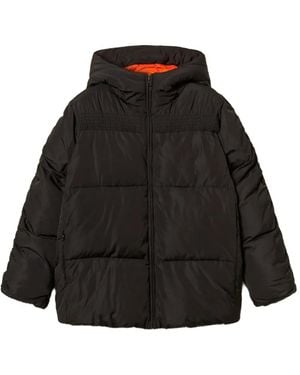 Twinset Hooded Puffer Jacket - Black