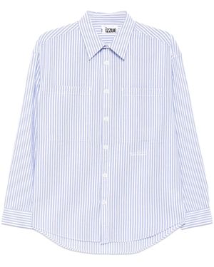 Izzue Striped Shirt - White
