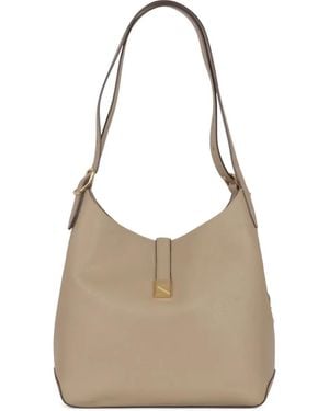 Kate Spade Deco Saddle Shoulder Bag - Natural