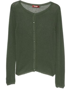 Max Mara Negozi Button-Up Vest - Groen