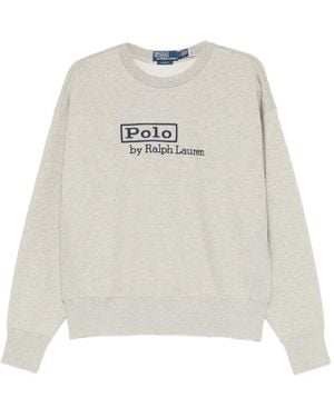 Polo Ralph Lauren Sweat À Logo Brodé - White