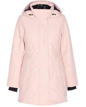 Canada Goose Parka Imbottito Con Cappuccio - Rosa