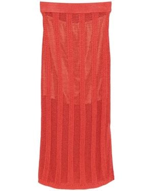 Pennyblack Knitted Skirt - Red