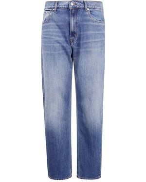 7 For All Mankind Distressed-Effect Jeans - Blue