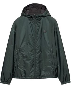 Prada Reversible Re-Nylon Jacket - Green