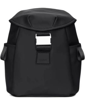 Rains Mochila Valera Con Hebilla - Negro