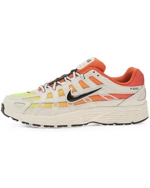Nike P-6000 Panelled Sneakers - White