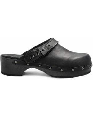 Scholl Pescura Robin Studded Mules - Black