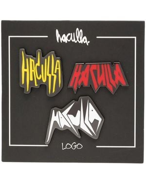Haculla Logo Pin Set - Black