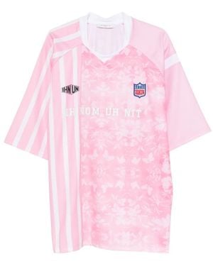 ih nom uh nit Floral-Print T-Shirt - Pink