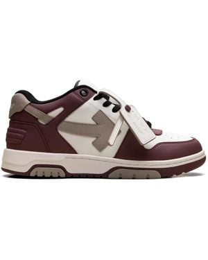 Off-White c/o Virgil Abloh Out Of Office Trainers - Brown