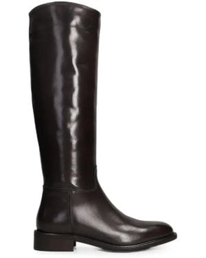 Julie Dee Side Zip-Fastening Boots - Black
