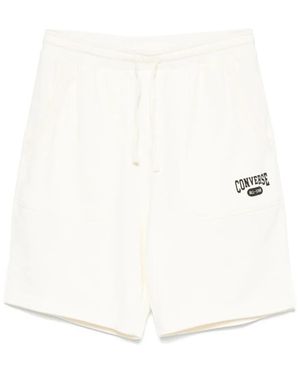Converse Trainingsshorts Met Logoprint - Wit