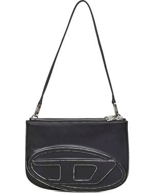 DIESEL 1Dr Twin Shoulder Bag - Black