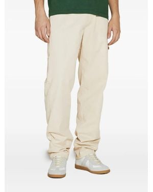 AWAKE NY Strap-Detail Pocketed Regular Pants - Natural