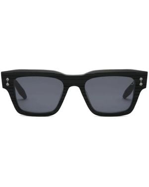 Akoni Square-Frame Sunglasses - Black