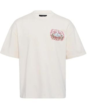 Amiri Chateau Sketch オーバーサイズ Tシャツ - ホワイト