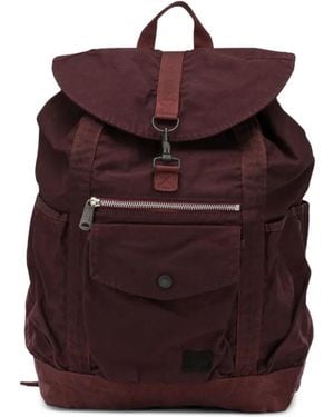 Porter-Yoshida and Co Crag Buckle-Fastening Drawstring Backpack - Purple