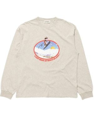 Carne Bollente Long-sleeve Graphic T-shirt - ホワイト