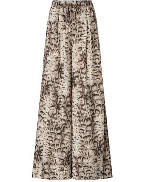 Pinko Broek Met Trekkoordtaille - Naturel