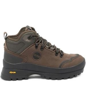 Colmar Bicolour Leather Boots - Brown