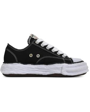 Maison Mihara Yasuhiro Baskets "Peterson23" Og Sole En Toile - White