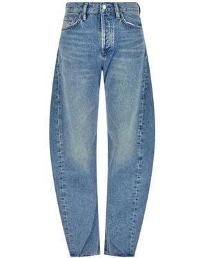 Agolde Curved-Leg Jeans - Blue