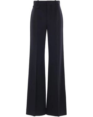 Chloé Pantalon À Design Plissé - Bleu