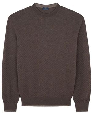 Paul & Shark Crew-neck wool sweater - Braun