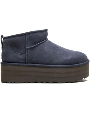 UGG Classic Ultra Mini Platform "eve Blue" ブーツ - ブルー