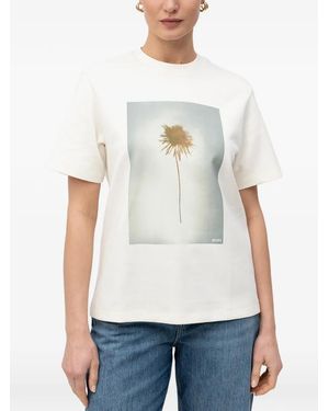 BOSS Graphic-Print T-Shirt - White