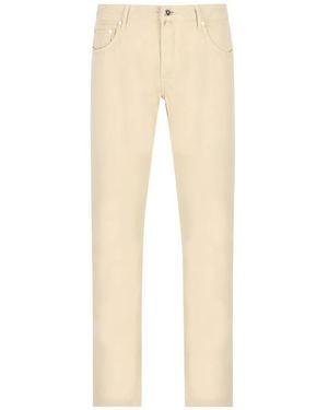 Hand Picked Jean Ravello À Patch Logo - Natural