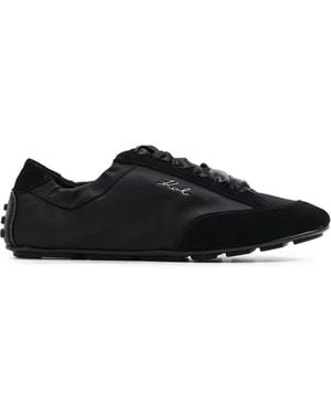 KARL LAGERFELD Low Top Sneakers - Black