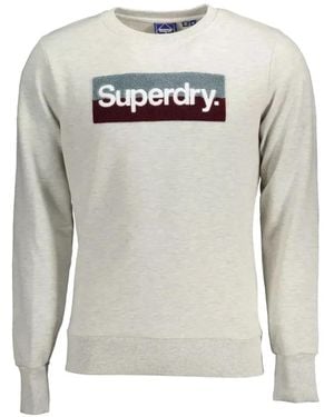 Superdry Core Sweater Met Logo - Grijs