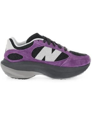 New Balance Wrpd Panelled Low-Top Trainers - Purple