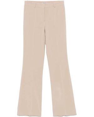 Alberto Biani Crepe Pants - Natural