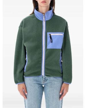 Patagonia Fleece Paneled Jacket - Green