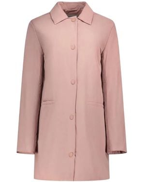 Max Mara Single-Breasted Coat - Pink