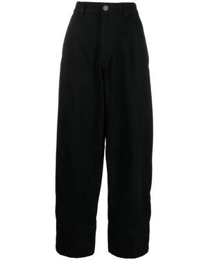 Charles Jeffrey Jeans A Gamba Ampia - Nero