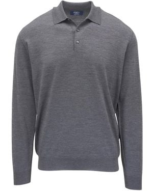 Fedeli Polo Con Bottoni - Grigio