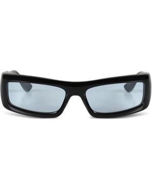 Port Tanger Daryan Rectangle-Frame Sunglasses - Black