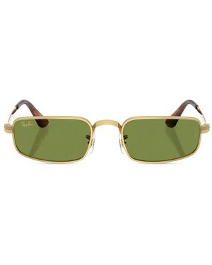 Ray-Ban X A$Ap Rocky Rectangle-Frame Sunglasses - Green