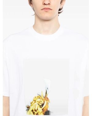 A_COLD_WALL* Graphic-Print T-Shirt - White
