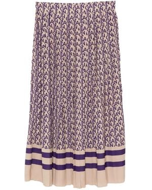 GANT Pleated Skirt - Purple