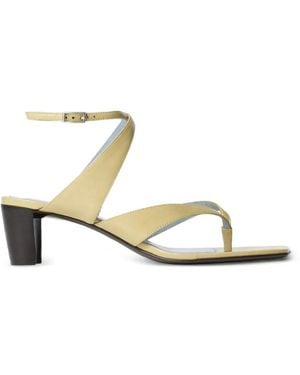 Lemaire Thong Heeled Sandals - White