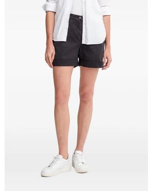 Barbour High-Waisted Shorts - Black