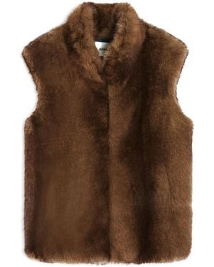 Apparis Laila Vest - Brown